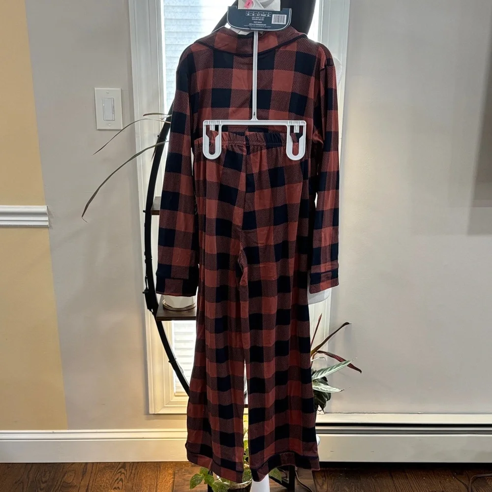 Life is good Kids Plaid Pajamas